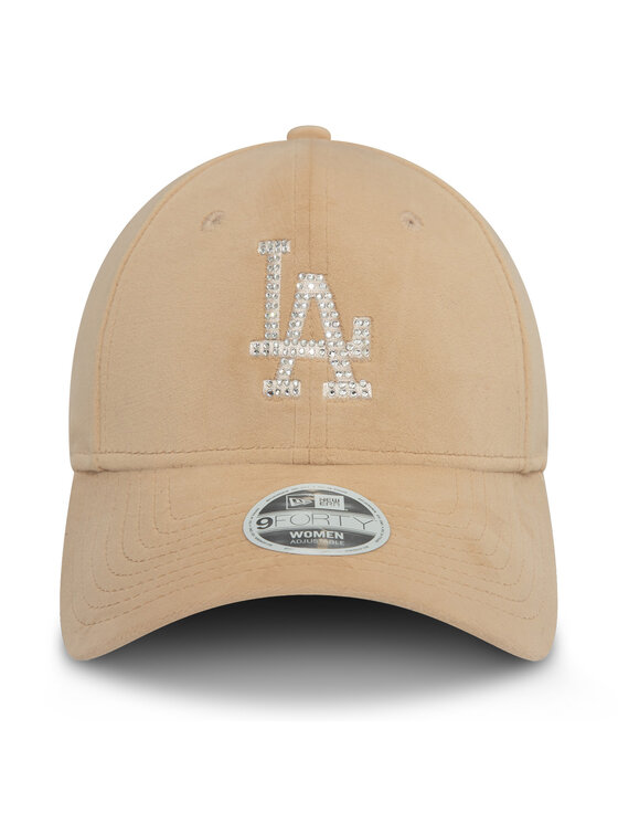 New Era New Era Šilterica Velour Diamante LA Dodgers 9FORTY 60580871 Bež