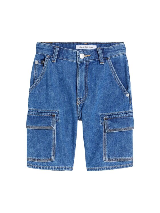 Calvin Klein Jeans Calvin Klein Jeans Pantaloncini Denim Shorts Cargo Blu Regular Fit