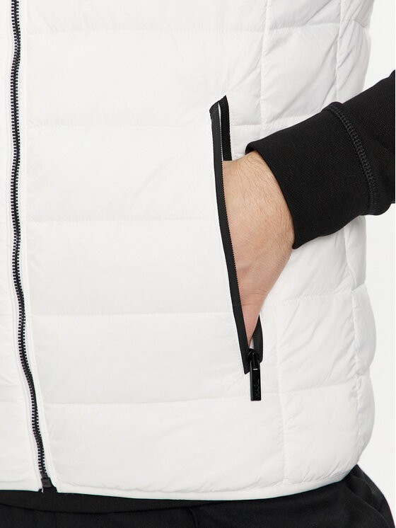KARL LAGERFELD KARL LAGERFELD Gilet 505403 542591 Bianco Regular Fit