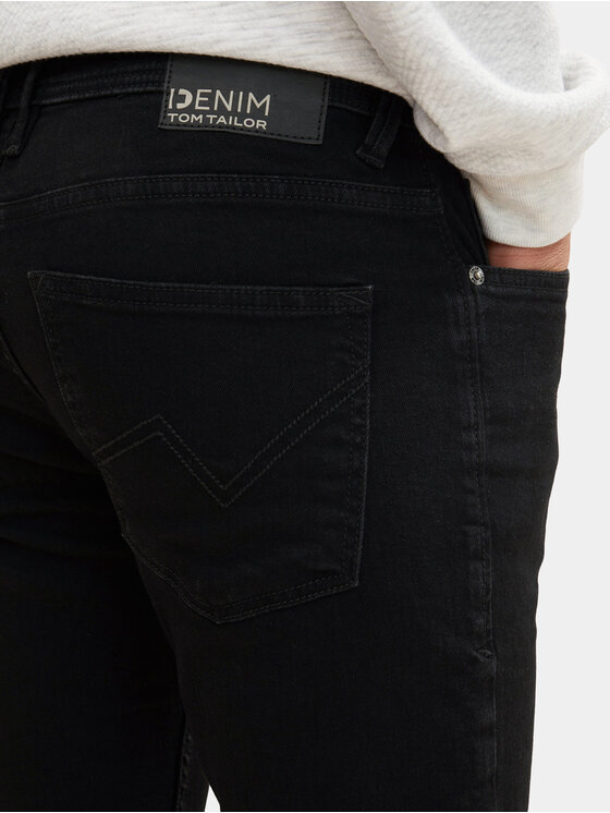 Tom Tailor Denim Tom Tailor Denim Traperice 1008451 Crna Super Slim Fit