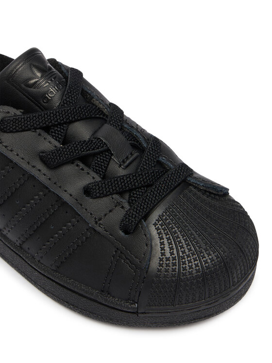 adidas adidas Sneakersy Superstar II Comfort Closure Elastic Lace JR9415 Czarny