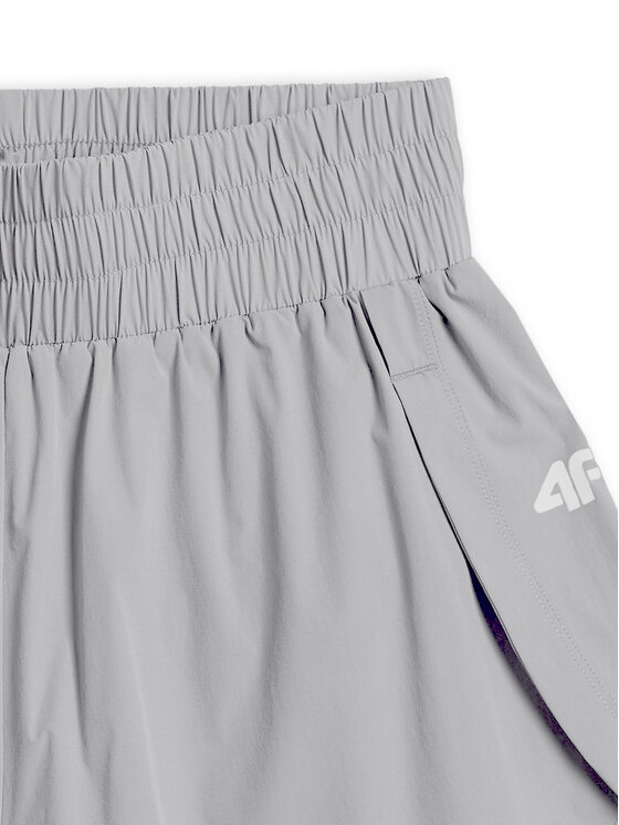 4F 4F Szorty sportowe ATHLETIC ALLURE Szary jasny Regular Fit