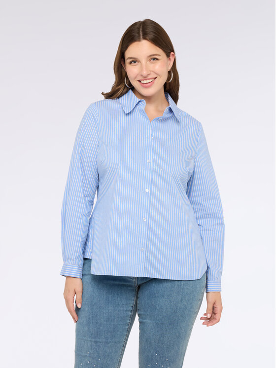 Fiorella Rubino Fiorella Rubino Camicia 5117T001360N0R4 Turchese A-Line Fit