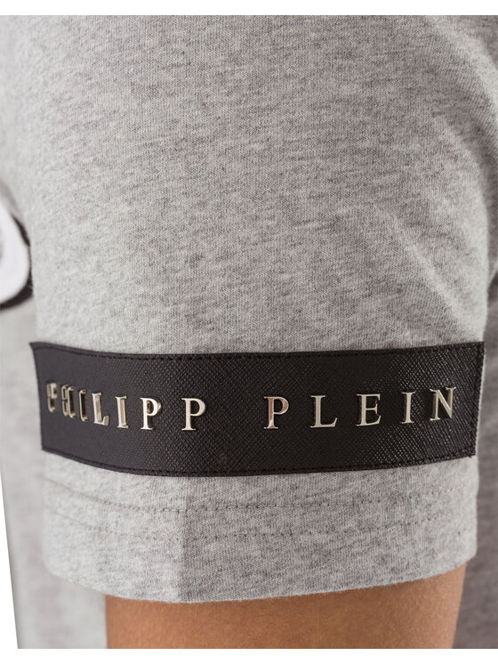 PHILIPP PLEIN PHILIPP PLEIN T-shirt 30784 Grigio Regular Fit