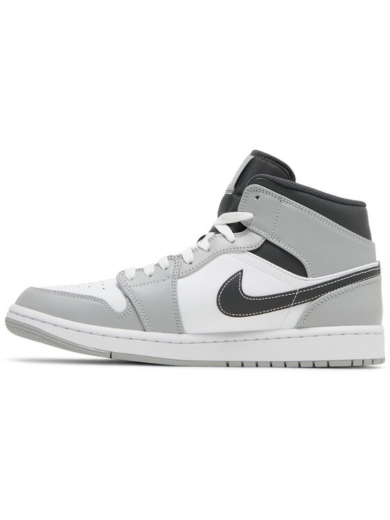 Nike Nike Sneakersy 1 Mid Light Smoke Grey Anthracite Szary