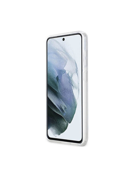 Guess Guess Etui na telefon Marble Collection Biały