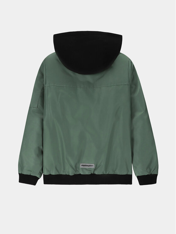 Coccodrillo Coccodrillo Prijelazna jakna WC4152705OBK Zelena Regular Fit