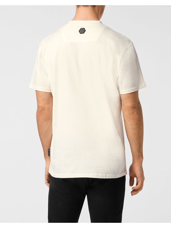 PHILIPP PLEIN PHILIPP PLEIN T-Shirt 27095 Biały Regular Fit