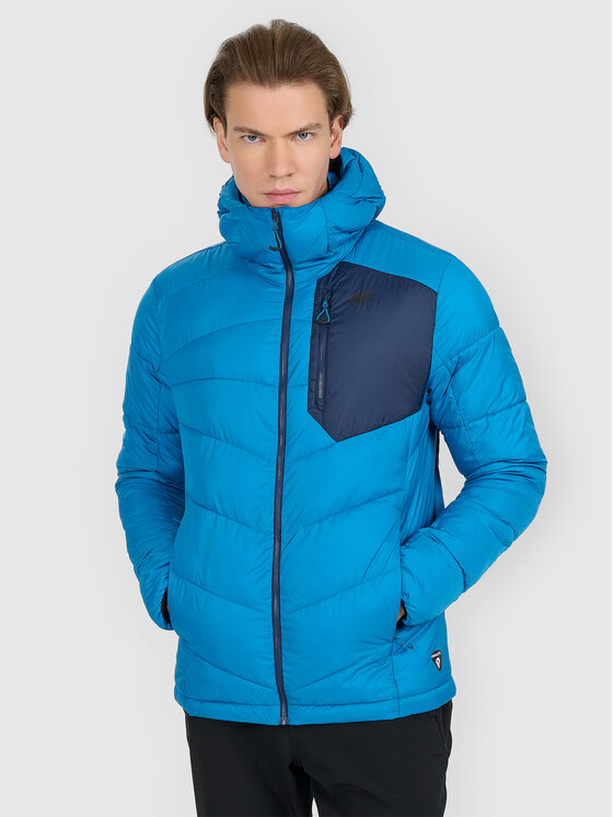 4F 4F Kurtka outdoor HALNY Niebieski Regular Fit