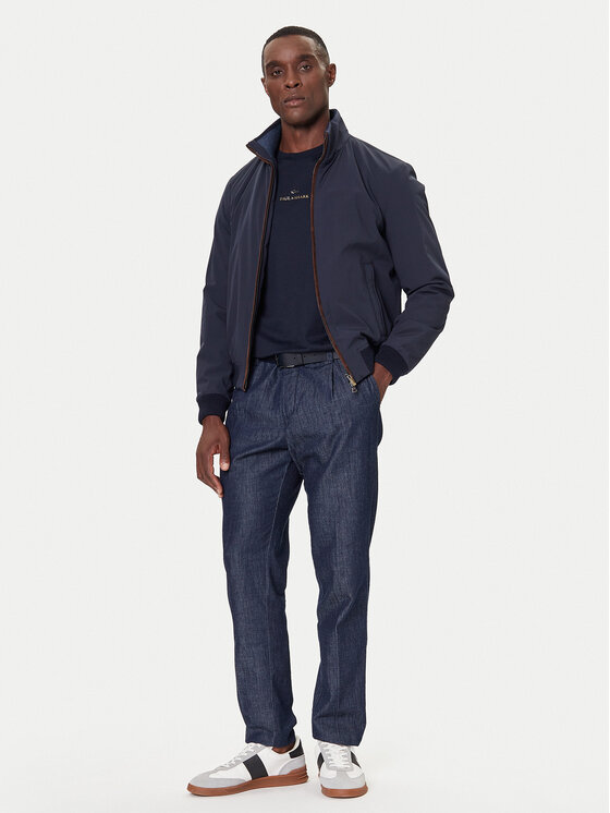 Paul&Shark Paul&Shark Яке бомбър 14312060 Тъмносин Regular Fit