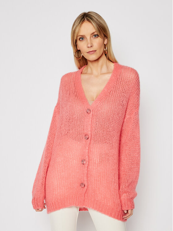 TWINSET Cardigan 202TP3271 Roz Oversize La Reducere si Transport Gratuit Cardigane 2023-09-28