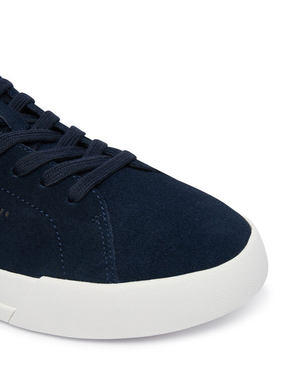 Tommy Hilfiger Tommy Hilfiger Sneakersy Th Court Core Suede FM0FM05716 Tmavomodrá