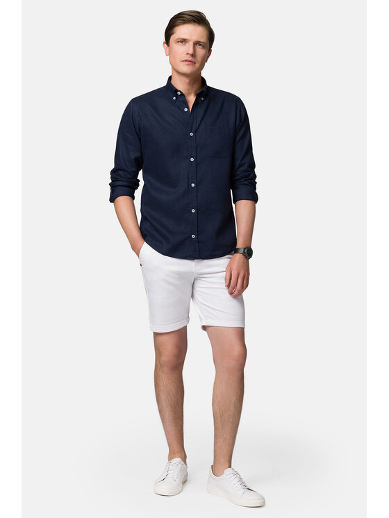 Lancerto Lancerto Koszula Lucy KO073123000021 Granatowy Slim Fit