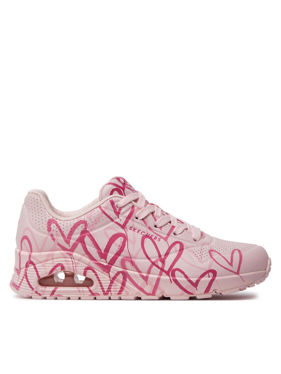 Sneakers Skechers Uno Spread The Love 155507/LTPK Roz