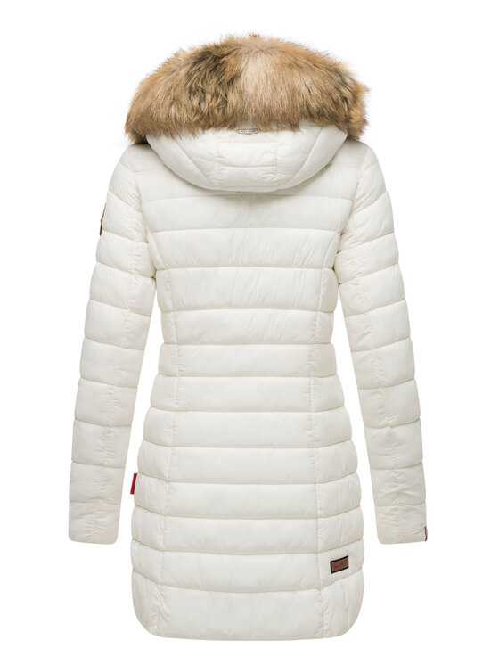 Marikoo Marikoo Kurtka zimowa Rose Biały Regular Fit