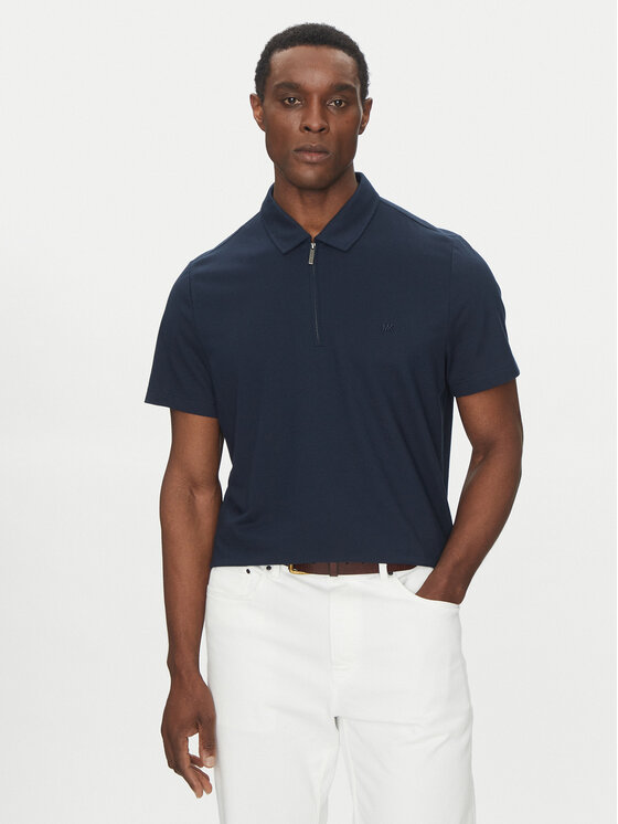Michael Kors Polo CS552HOHFK Σκούρο μπλε Regular Fit