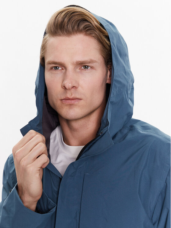 Jack Wolfskin Jack Wolfskin Větrovka Goldgewann 1115761 Modrá Regular Fit