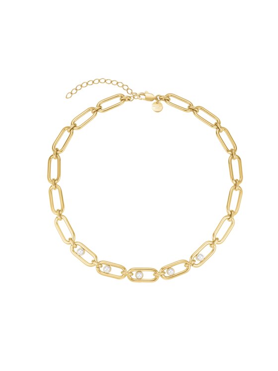 Rosefield Rosefield Naszyjnik MODERN PEARL Złoty