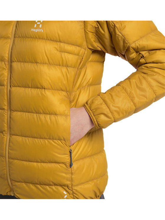 Haglöfs Haglöfs Kurtka puchowa L.I.M Down Jacket Women Żółty Regular Fit