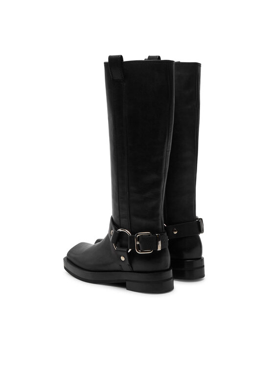AGL AGL Μπότες Rina Biker D774505PGDESER0000 Μαύρο