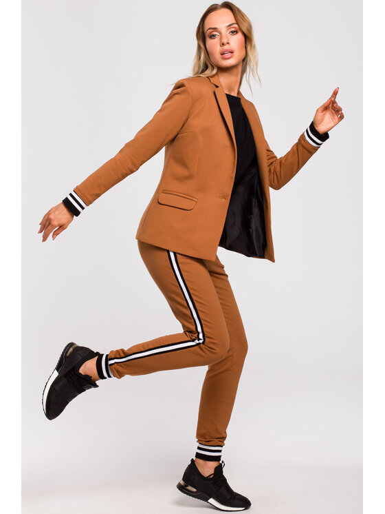 Made of Emotion Made of Emotion Giacca da abito M459 Marrone Active Fit
