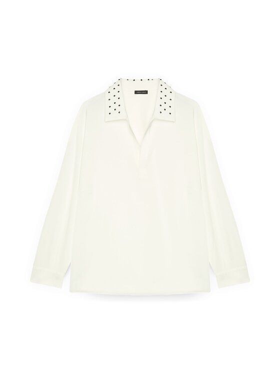 Fiorella Rubino Fiorella Rubino Blusa 2841T002362N011 Bianco Regular Fit