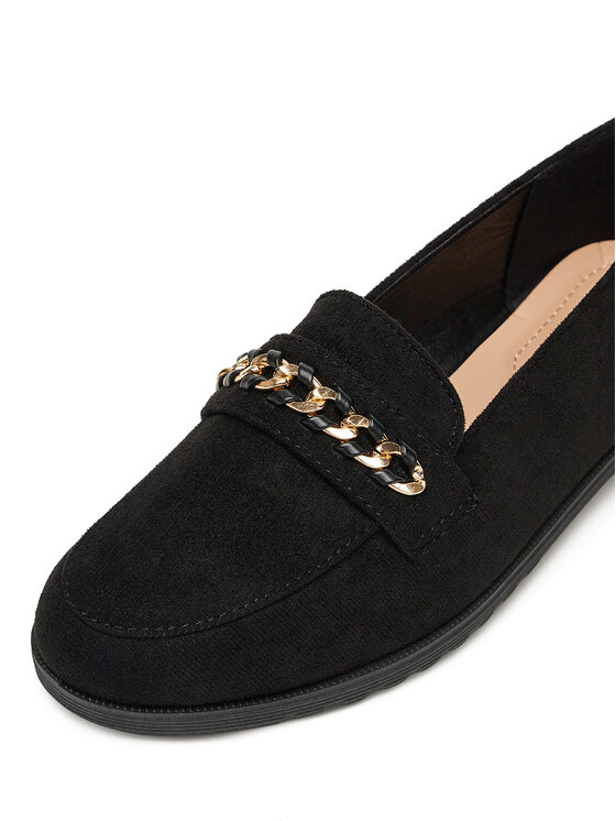 DeeZee DeeZee Loafersy XWH5-5 Czarny