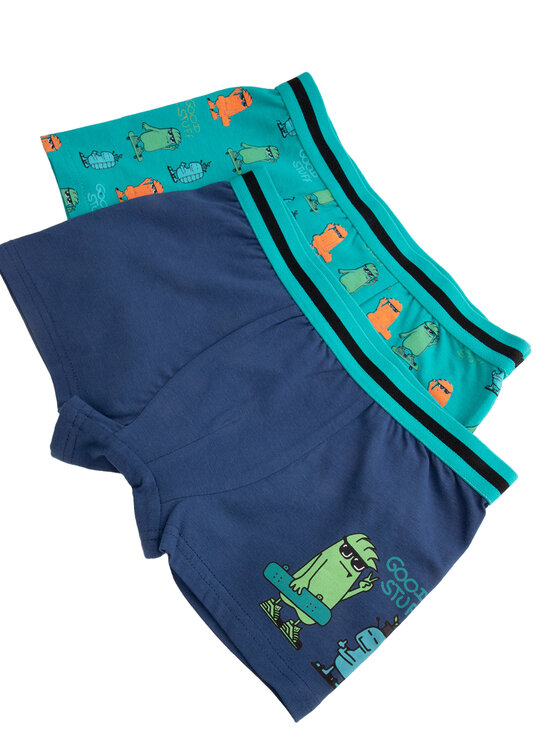 Coccodrillo Coccodrillo Sada 2 kusů boxerek WC5409501PAN Barevná Regular Fit