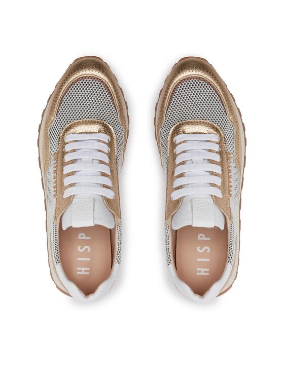 Hispanitas Hispanitas Sneakersy HV243231 Złoty