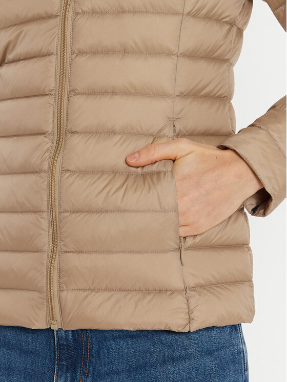 Jott Jott Pūkinė striukė Cloe P000WDOW01 Smėlio Slim Fit