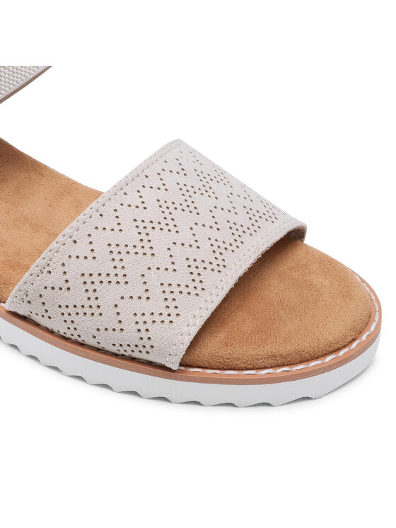 Skechers Skechers Sandále BOBS Desert Kiss 31440/OFWT Béžová