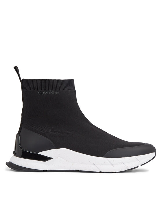 Sneakers Calvin Klein Sockboot Runner HM0HM01241 Negru