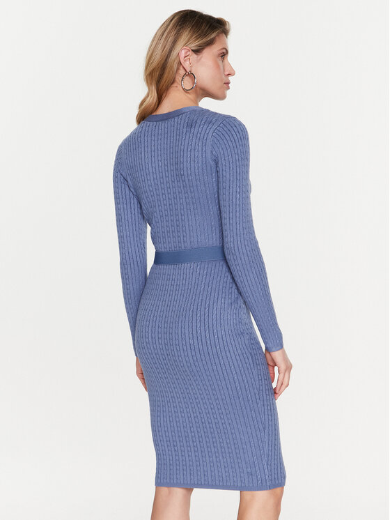 Vestito di maglia Lena W2BK54 Z2YJ2 Blu scuro Slim...