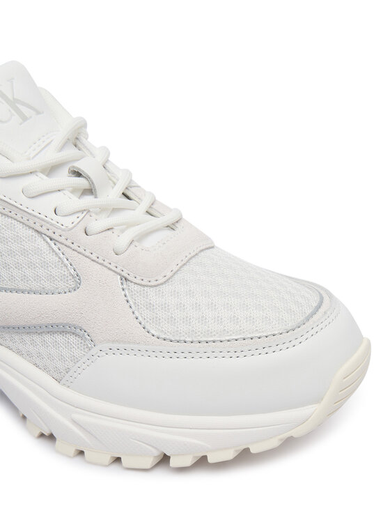 Calvin Klein Calvin Klein Snīkeri Hike Runner Mesh Mix Met Mg YW0YW02009 Balts