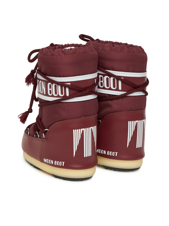 Moon Boot Moon Boot Škornji za sneg Mb Icon Nylon 80D1400440 S Bordo rdeča