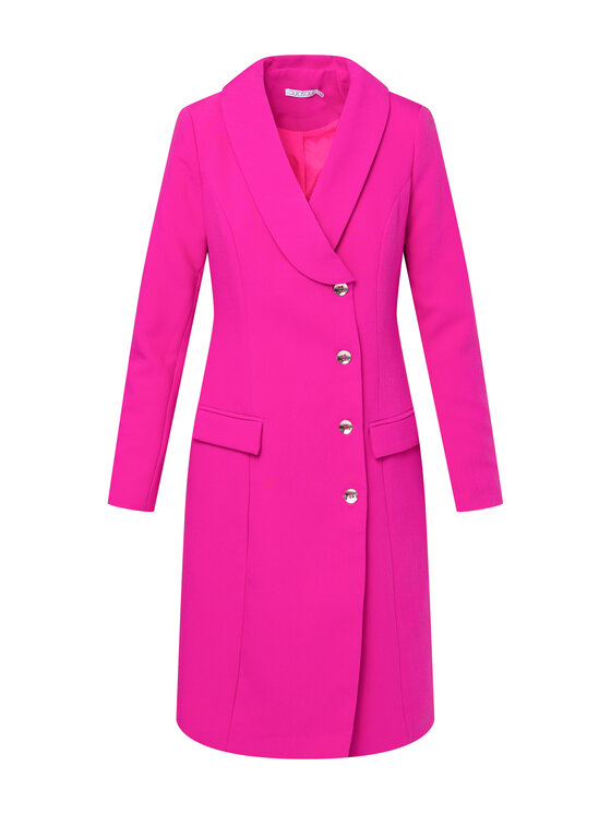 QUIOSQUE QUIOSQUE Sukienka codzienna JACK DRESS Różowy Regular Fit