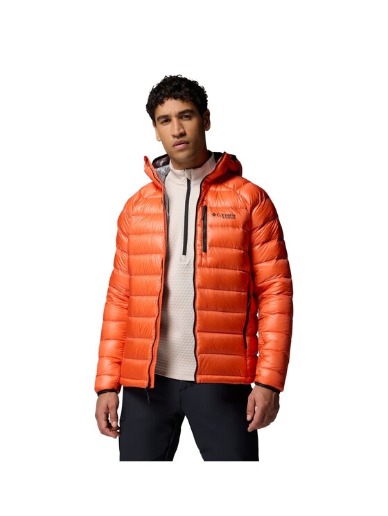 Columbia Columbia Kurtka puchowa 208877 Pomarańczowy Regular Fit