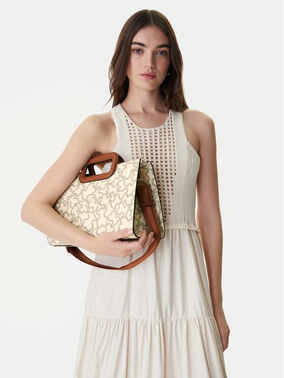 TOUS TOUS Handtasche Kaos Icon 2001946301 Beige