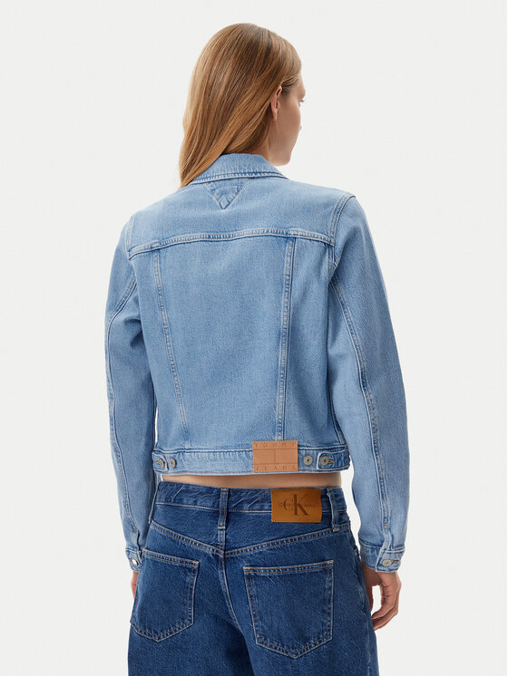 Tommy Jeans Tommy Jeans Kurtka jeansowa DW0DW20123 Niebieski Regular Fit