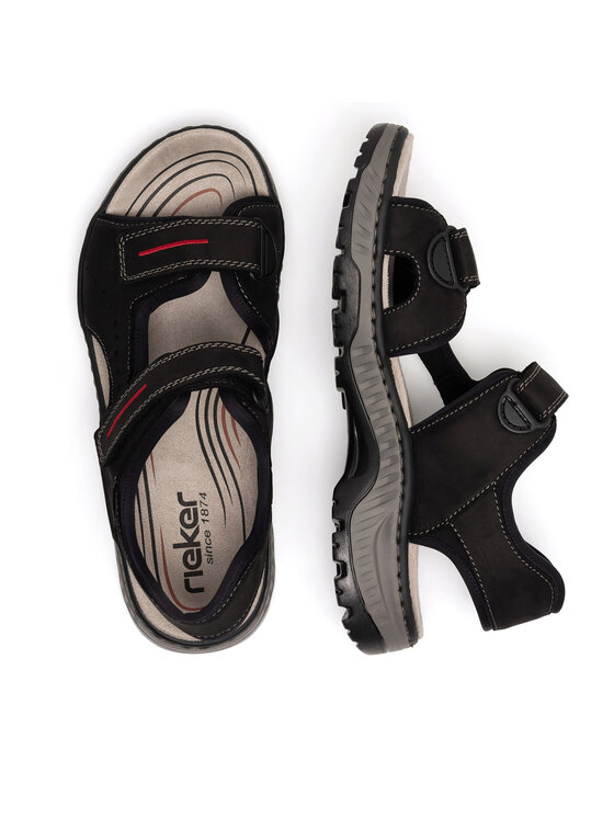 Rieker Rieker Сандали 21760-00 Черен