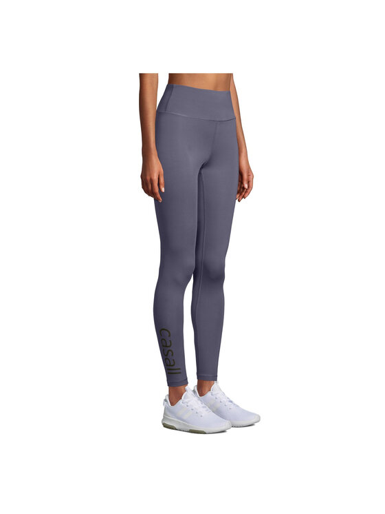 Casall Casall Legginsy Graphic High Waist Tights Granatowy Slim Fit