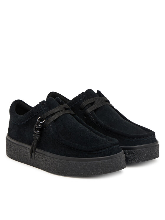 Clarks Clarks Félcipő Boxbee Walla. 26328111 Fekete