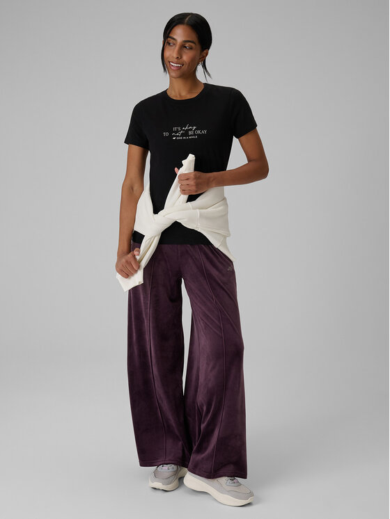 4F 4F T-Shirt SELF LOVE Czarny Slim Fit