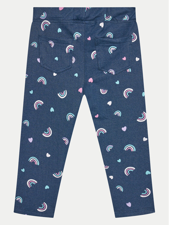 OVS OVS Leggings 1986689 Kék Slim Fit