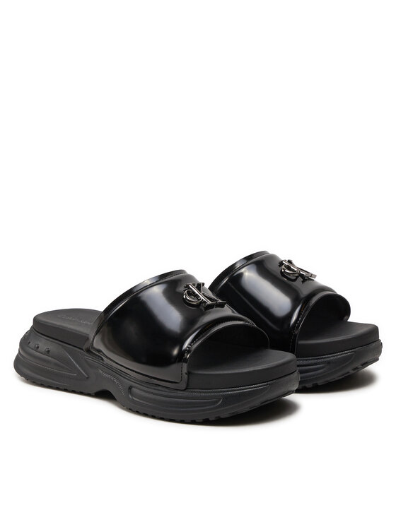 Calvin Klein Jeans Calvin Klein Jeans Nazouváky Chunky Comf Slide Mtr YW0YW01506 Černá