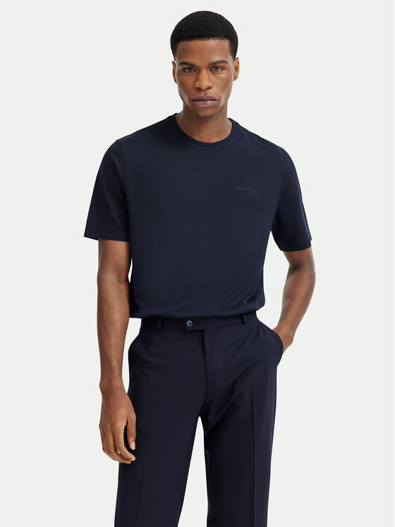 Bugatti Tricou 8350-95040 Bleumarin Regular Fit