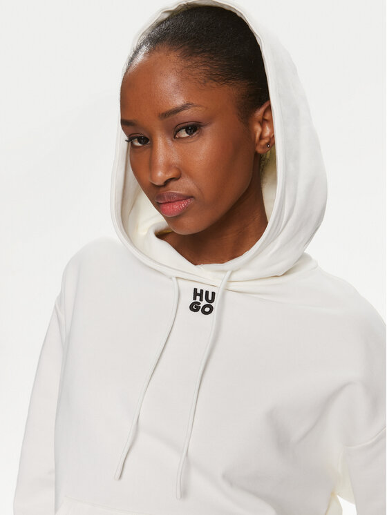 HUGO Hugo Sweatshirt Delfinia 50522423 Écru Regular Fit