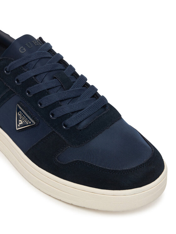 Guess Guess Sneakersy FMJUDD LEA12 Tmavomodrá