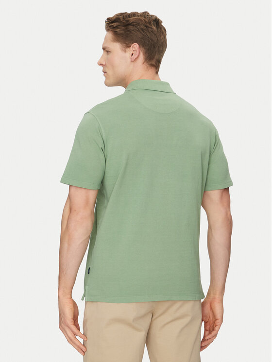 Jack&Jones Jack&Jones Тениска с яка и копчета William 12257315 Зелен Regular Fit