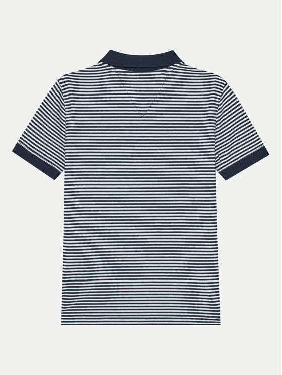 Tommy Hilfiger Tommy Hilfiger Polo KB0KB09333 Granatowy Regular Fit